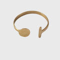 Dice and T-Bar Brass Cuff Bracelet | Jua