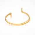 Double Bar Brass Cuff Bracelet | Hawa
