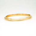 Irregular Wave Brass Bangle | Kente