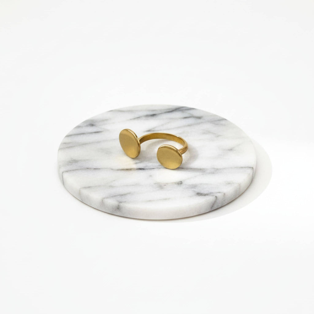 Double Disc Open Ring | Nala