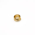 Ripple Wide Band Ring | Pwani