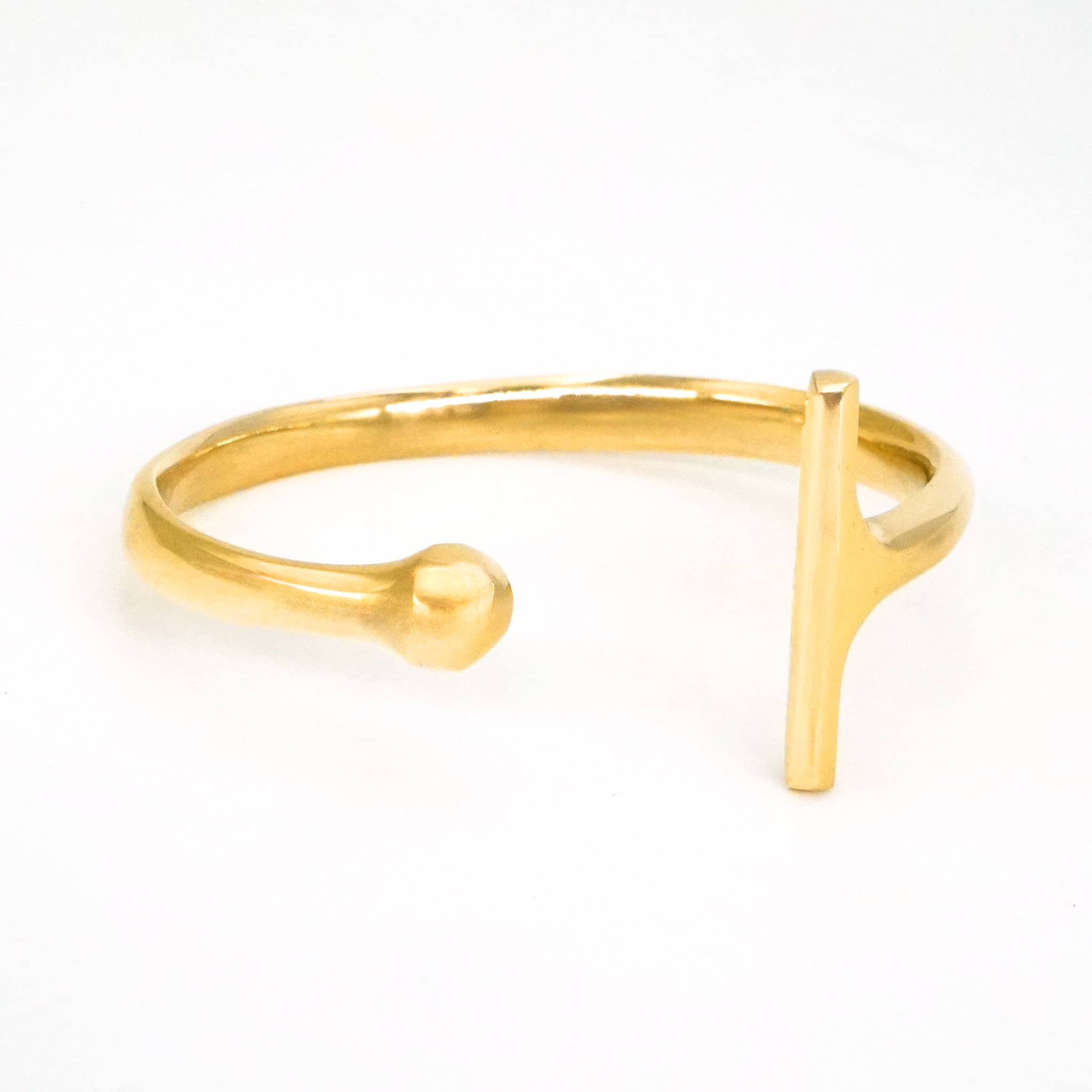 Teardrop Asymmetrical Cuff Bracelet | Shaba