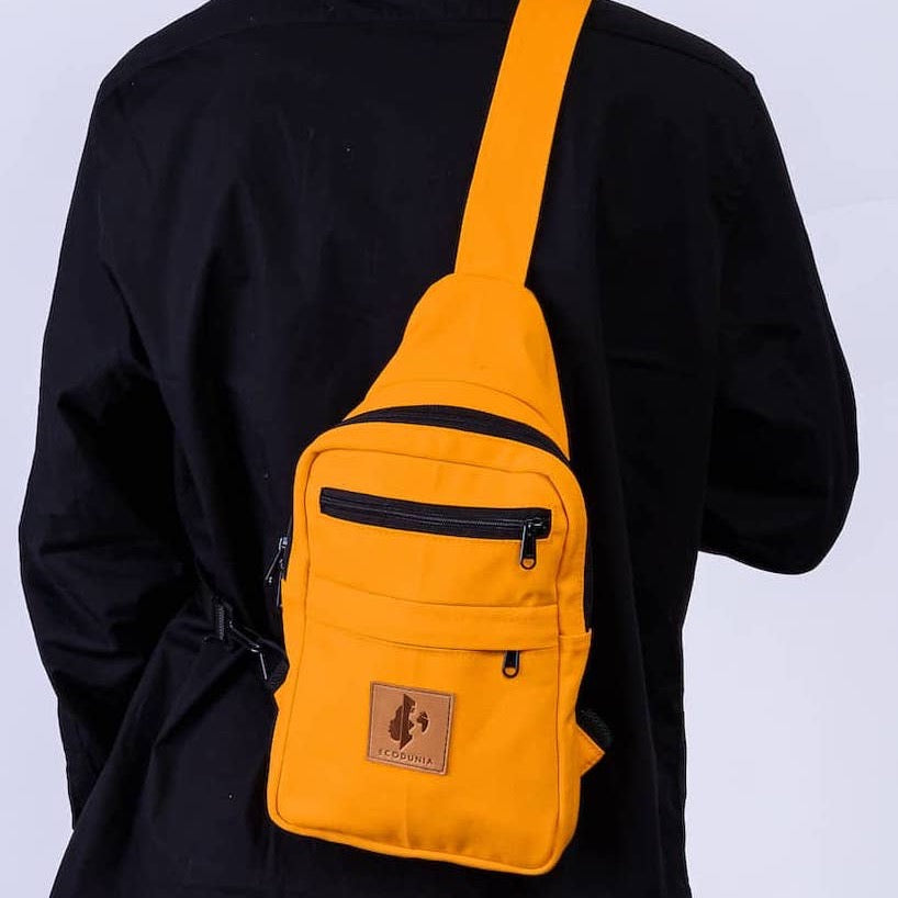 Large Canvas Crossbody Sling Bag for Men & Women | Umoja