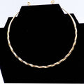Open Collar Brass Choker Necklace for Women | Uzi