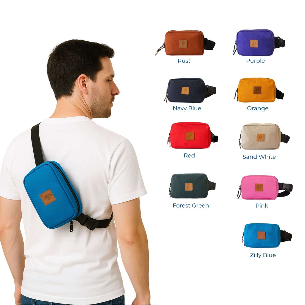 Canvas Crossbody Belt Bag Pouch, The Everywhere Belt Bag 1L