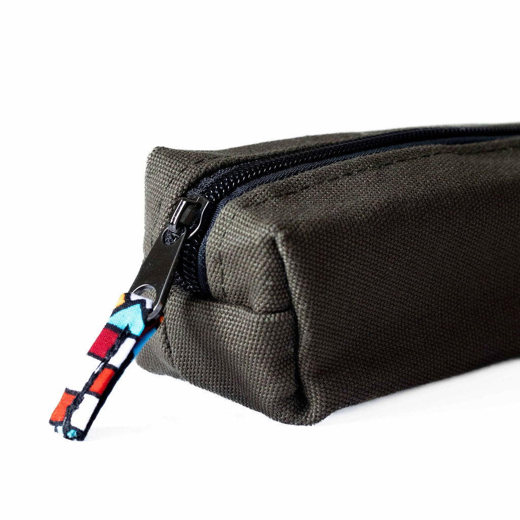 Pencil Pouch Zipper Bag – Fair Trade Cotton Canvas Pencil Case